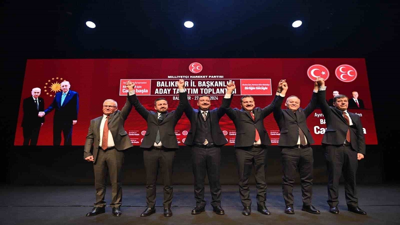 Balıkesir MHP Belediye Başkan Adaylarını Tanıttı