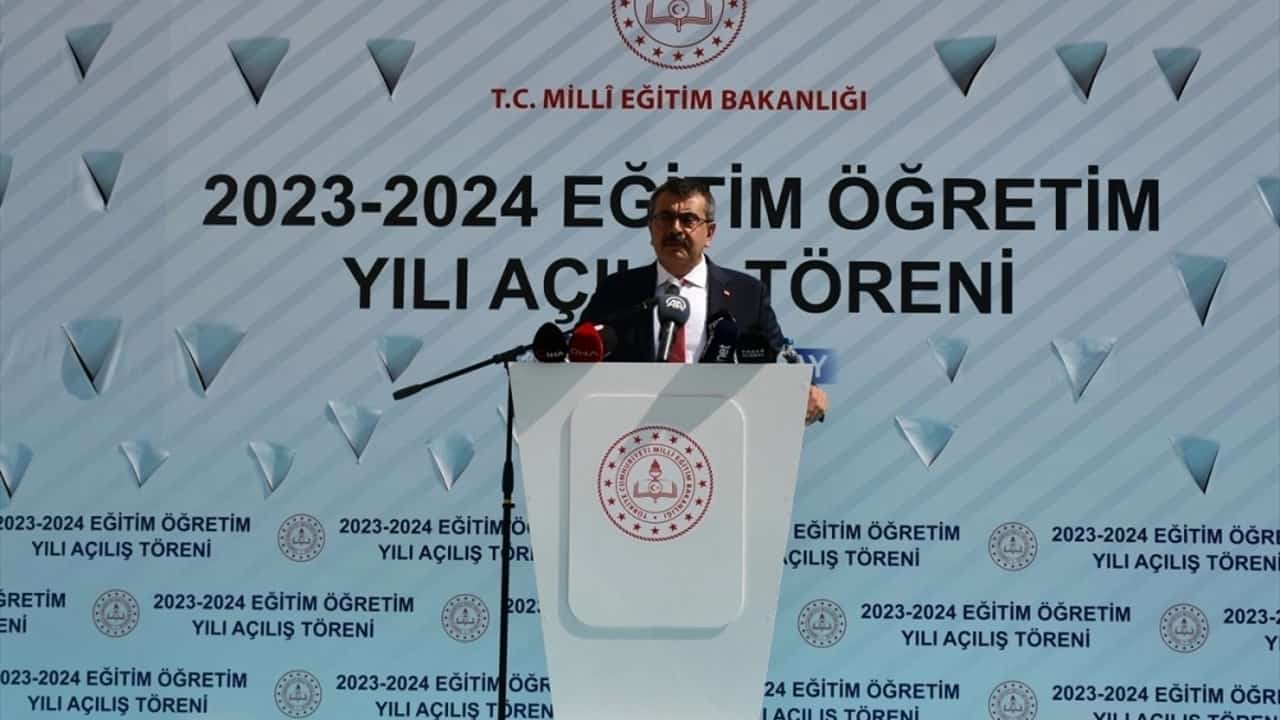 milli eğitim bakanı yusuf tekin eğitim yılı açılışında konuştu
