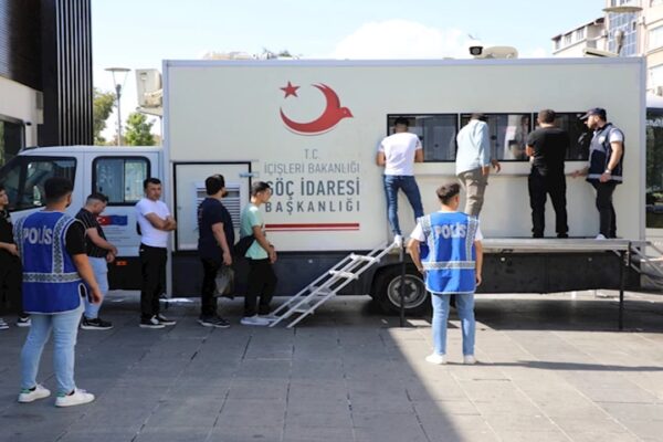 Mobil Göç Noktası Aracı Tekirdağ’da Hizmette