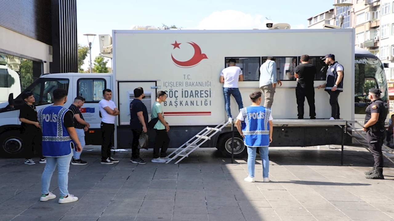 mobil göç noktası aracı tekirdağda hizmette