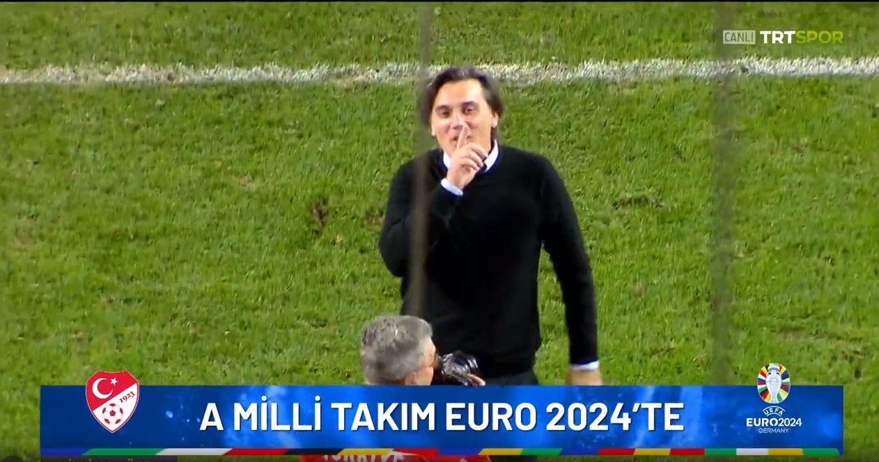 montella taraftara Üçlü Çektirdi muhteşem görüntüler