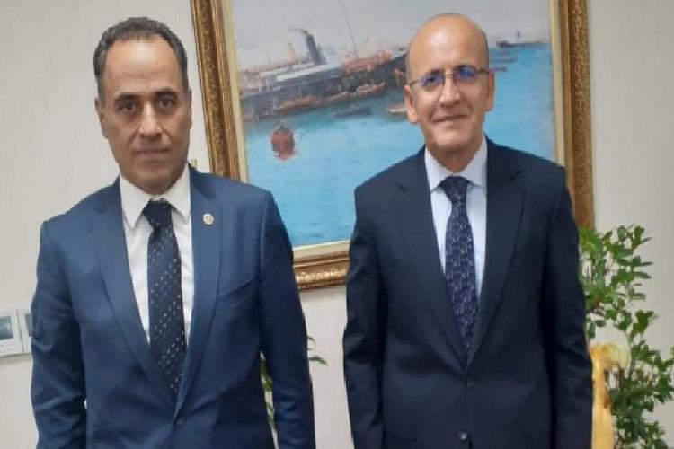 muhammed adak Şimşek ile mardin yatırımlarını görüştü