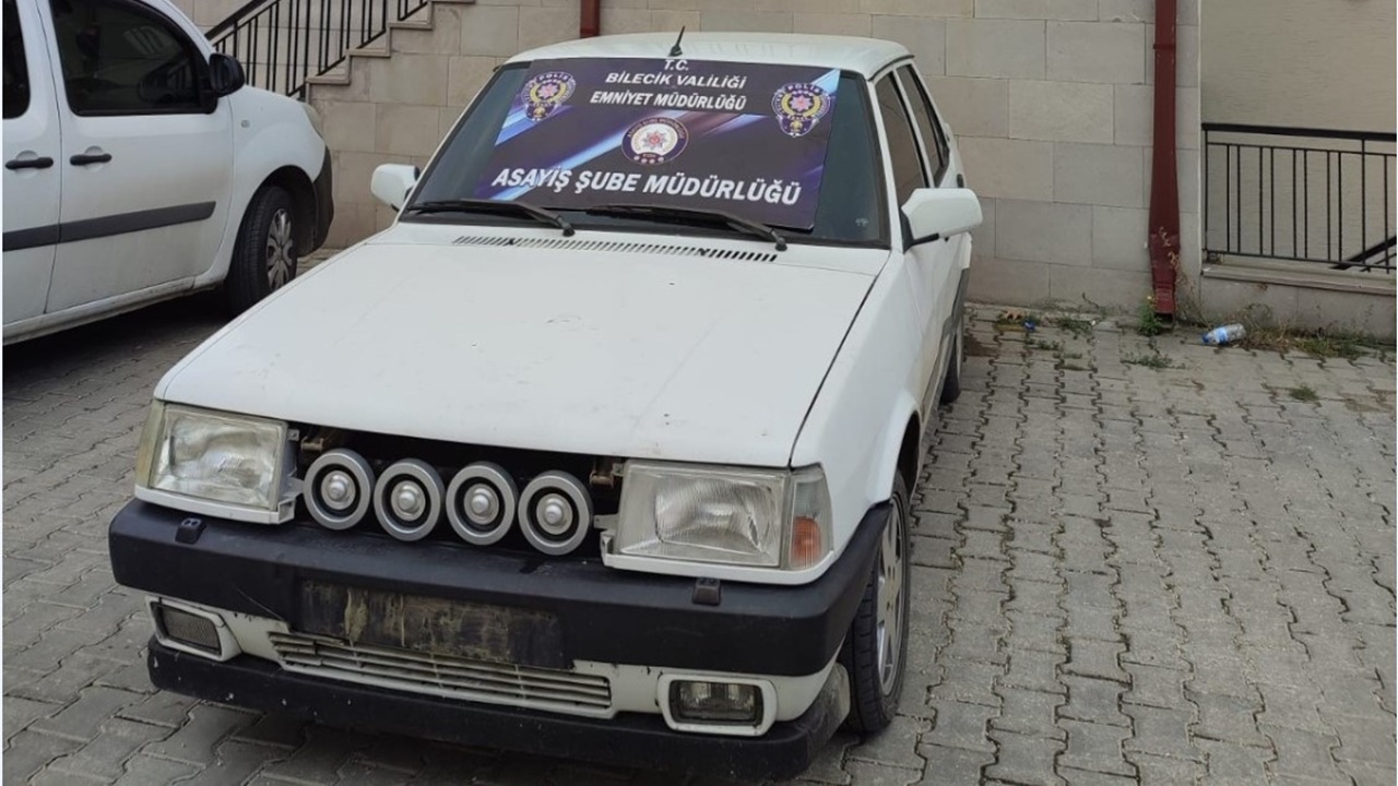 oto hırsızlarına kesik Şase operasyonu