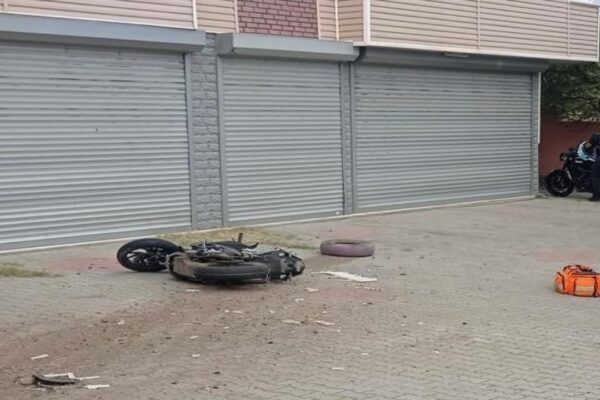 Otomobille Çarpışan Motosiklet Sürücüsü Hayatını Kaybetti