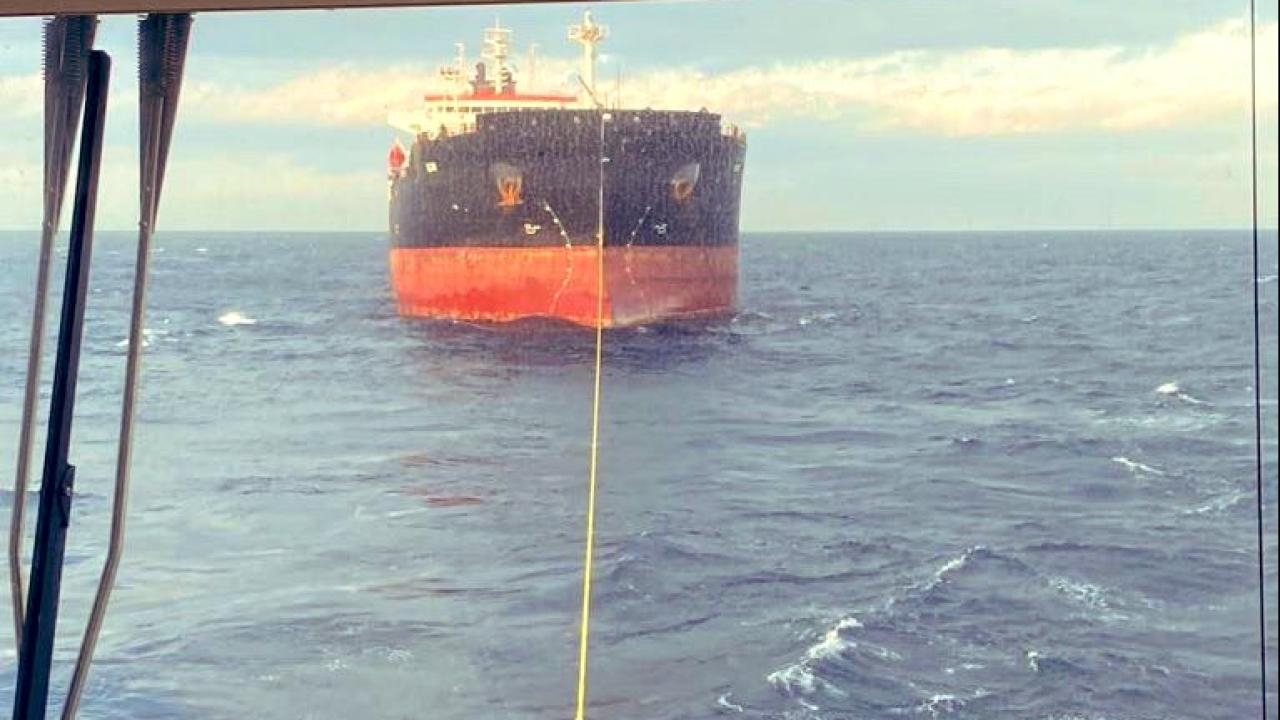 panama bayraklı gemi Çanakkale açıklarında arızalandı