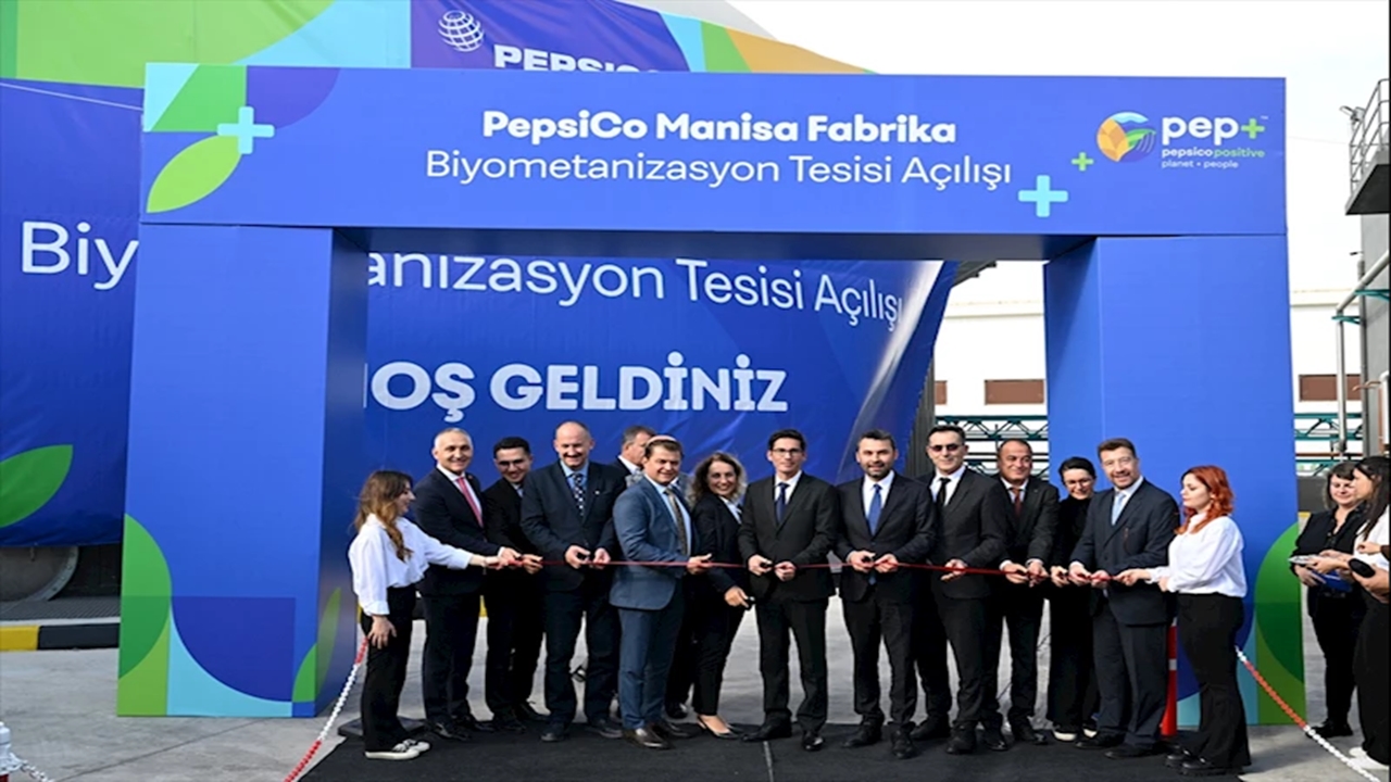 pepsico manisada biyometanizasyon tesisi açtı