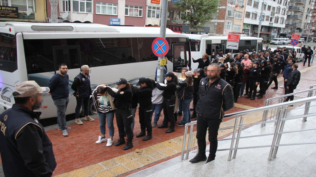 pkkkckya finansal destek operasyonu 32 Şüpheli adliyede