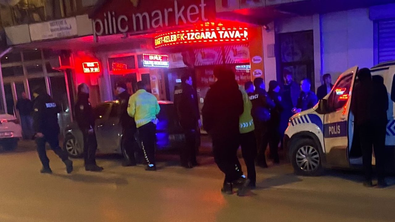 polise mukavemette gösteren kişi gözaltına alındı