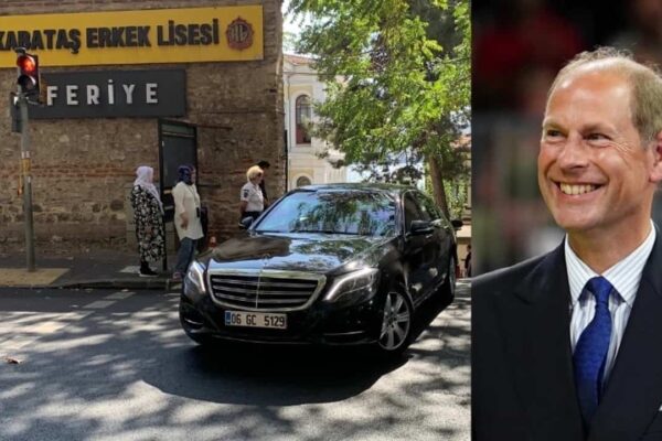 Prens Edward İstanbul Kabataş Erkek Lisesi’ni Ziyaret Etti