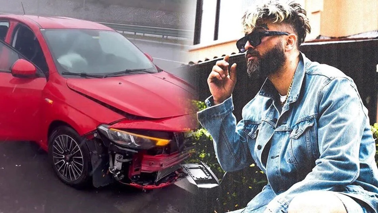 rap sanatçısı Şehinşah kaza geçirdi