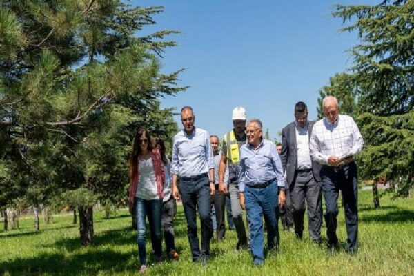 Recep Tayyip Erdoğan Millet Bahçesi’ne yakın takip