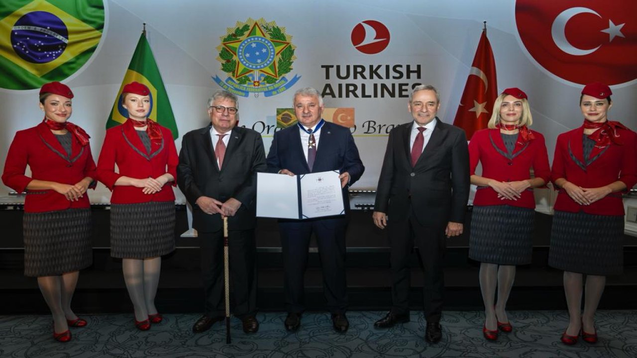 rio branco devlet nişanı thy genel müdürü bilal ekşiye takdim edildi