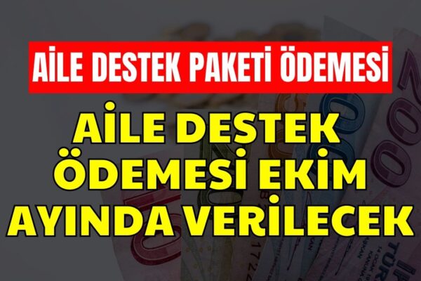 Sadece Aile Destek Ödemesi Verilmeyecek! Ekim Ayında Aynı Gün 3 Farklı Sosyal Yardım Hesaplara Yatacak