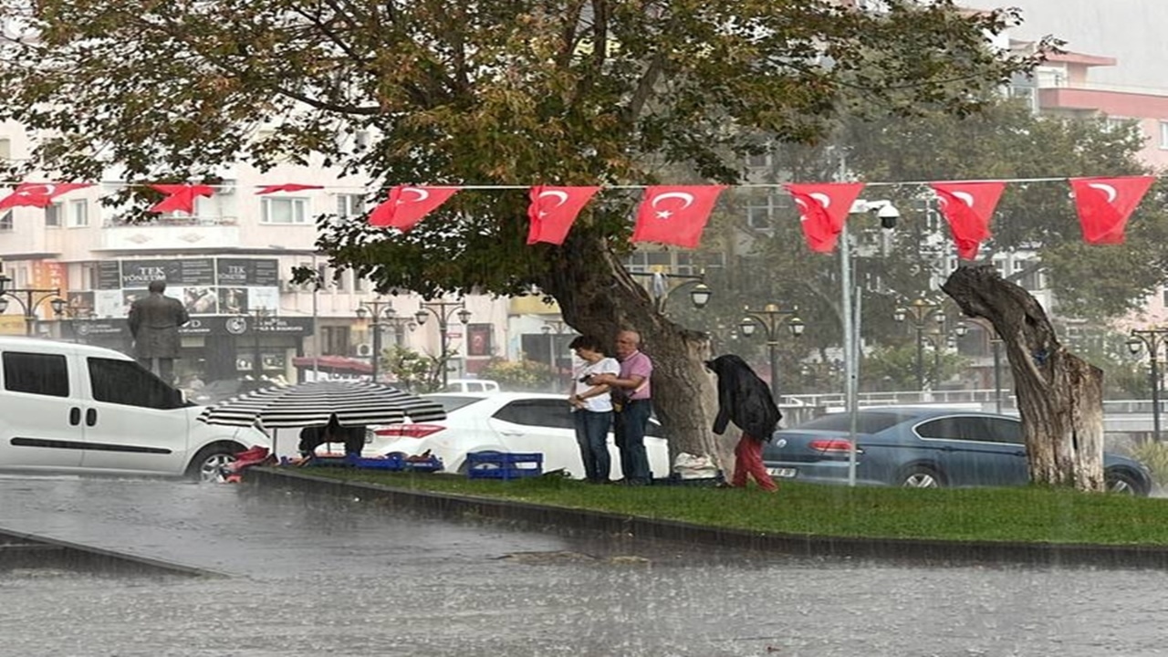 sağanak tekirdağı etkisine aldı