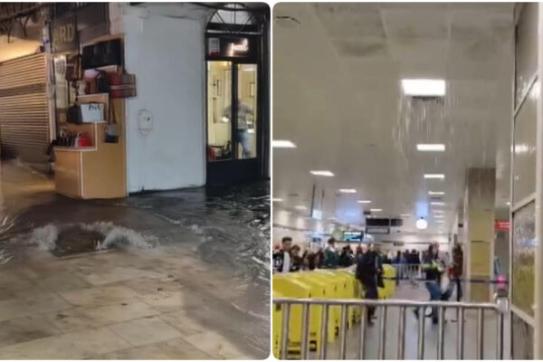 Sağanak Yağış Megakent İstanbul’u Esir Aldı