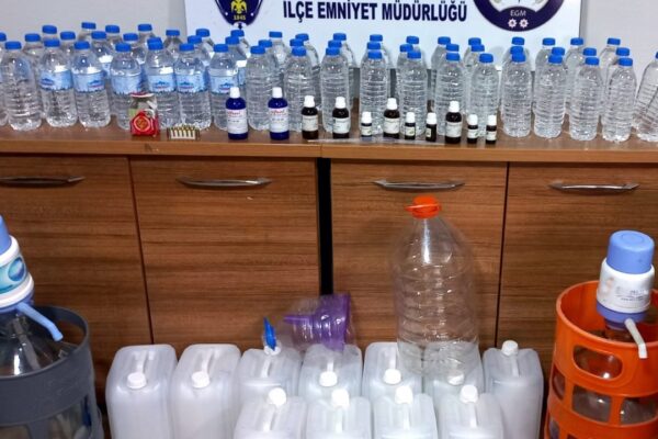 Sahte İçki Üreten Kişi Yakalandı