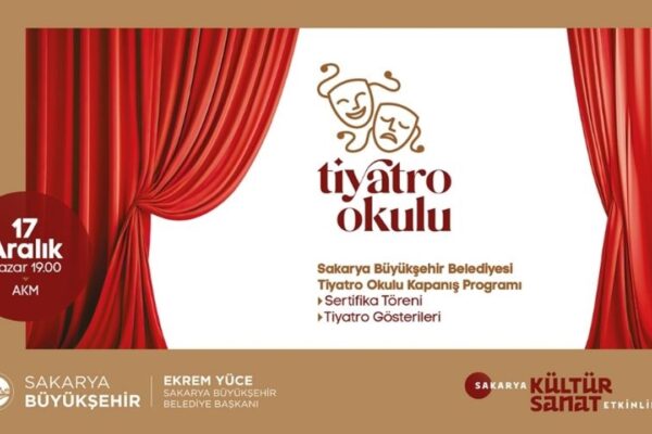 Sakarya Büyükşehir Belediyesi Tiyatro Okulu 2023 Mezunlarını Onurlandırdı