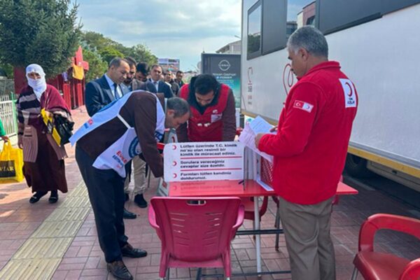 Sakarya Orman Bölge Müdürlüğü’nden Filistinlilere Kan Bağışı