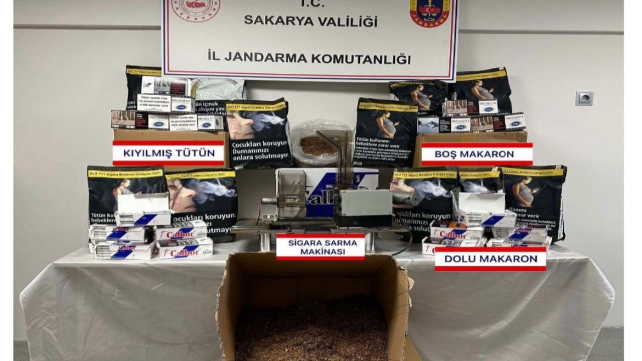 Sakarya’da Kaçakçılık ve Uyuşturucu Operasyonları