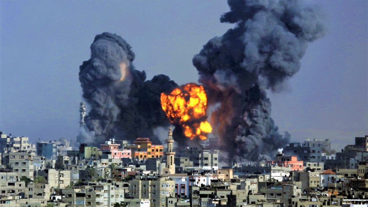 saldırıların 45 gününde İsrail bombardımanına ara vermeden devam etti