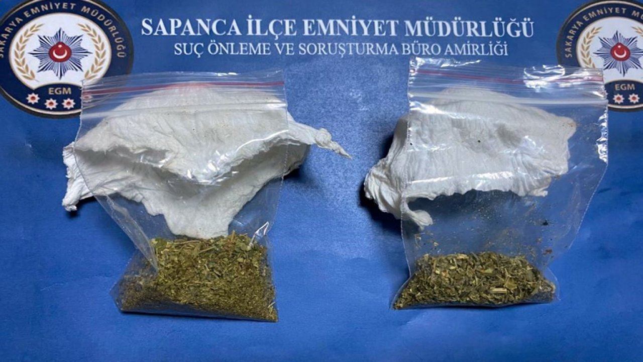 sapancada uyuşturucu ticareti yapan zanlı tutuklandı