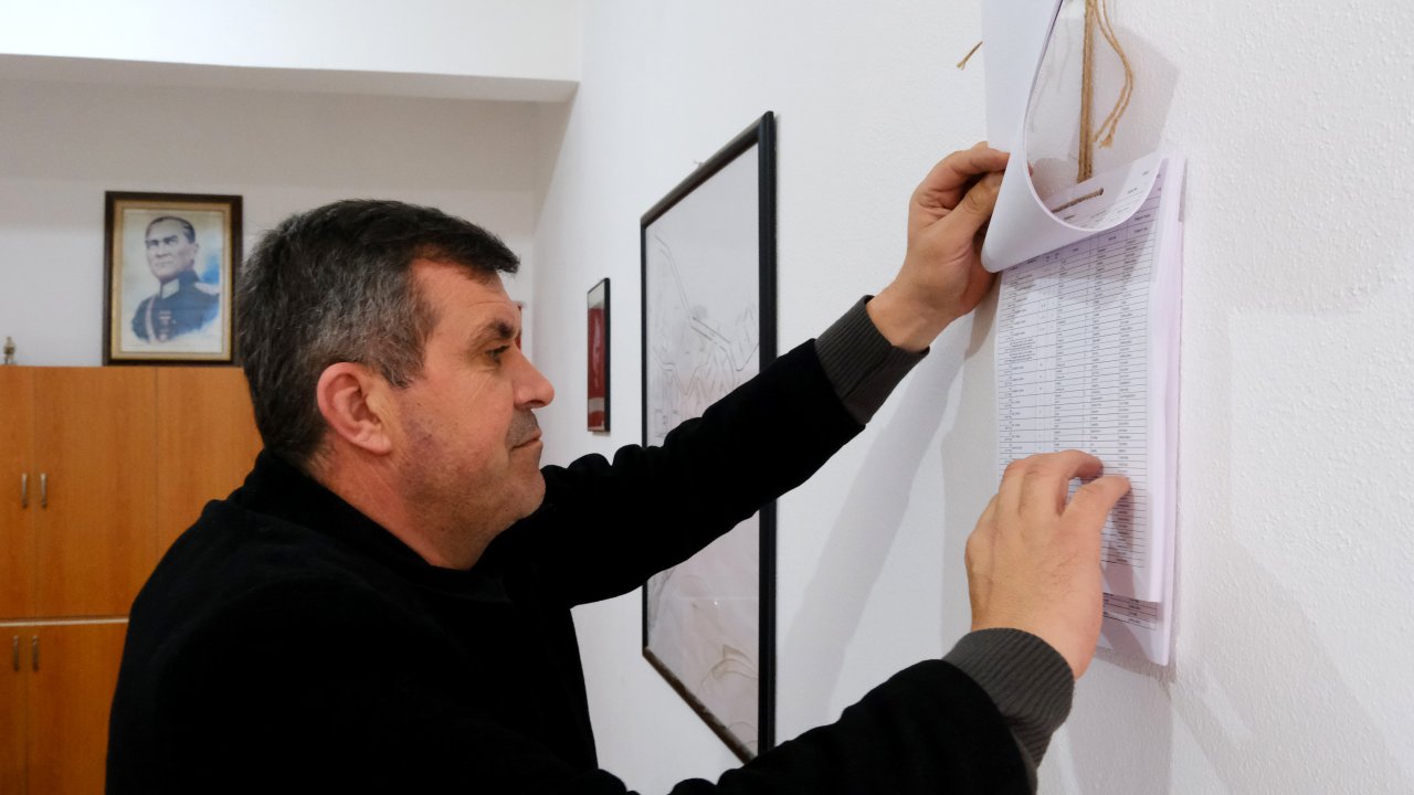 seçmen listeleri askıya Çıkarıldı