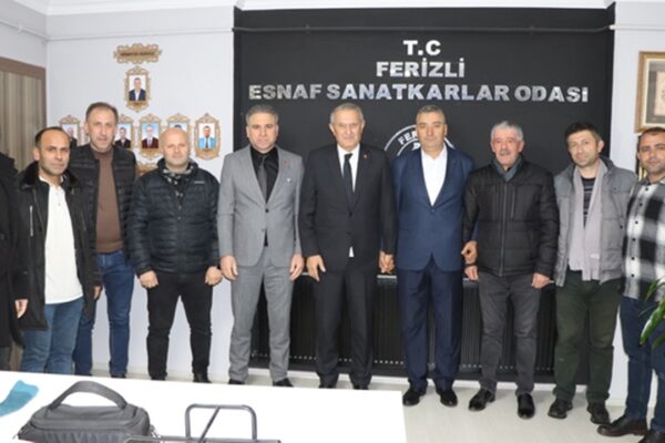 SESOB Başkanı Alişan’dan Yeni Başkanlara Ziyaret