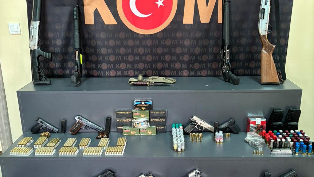silah kaçakçılığı operasyonunda 5 Şüpheli tutuklandı