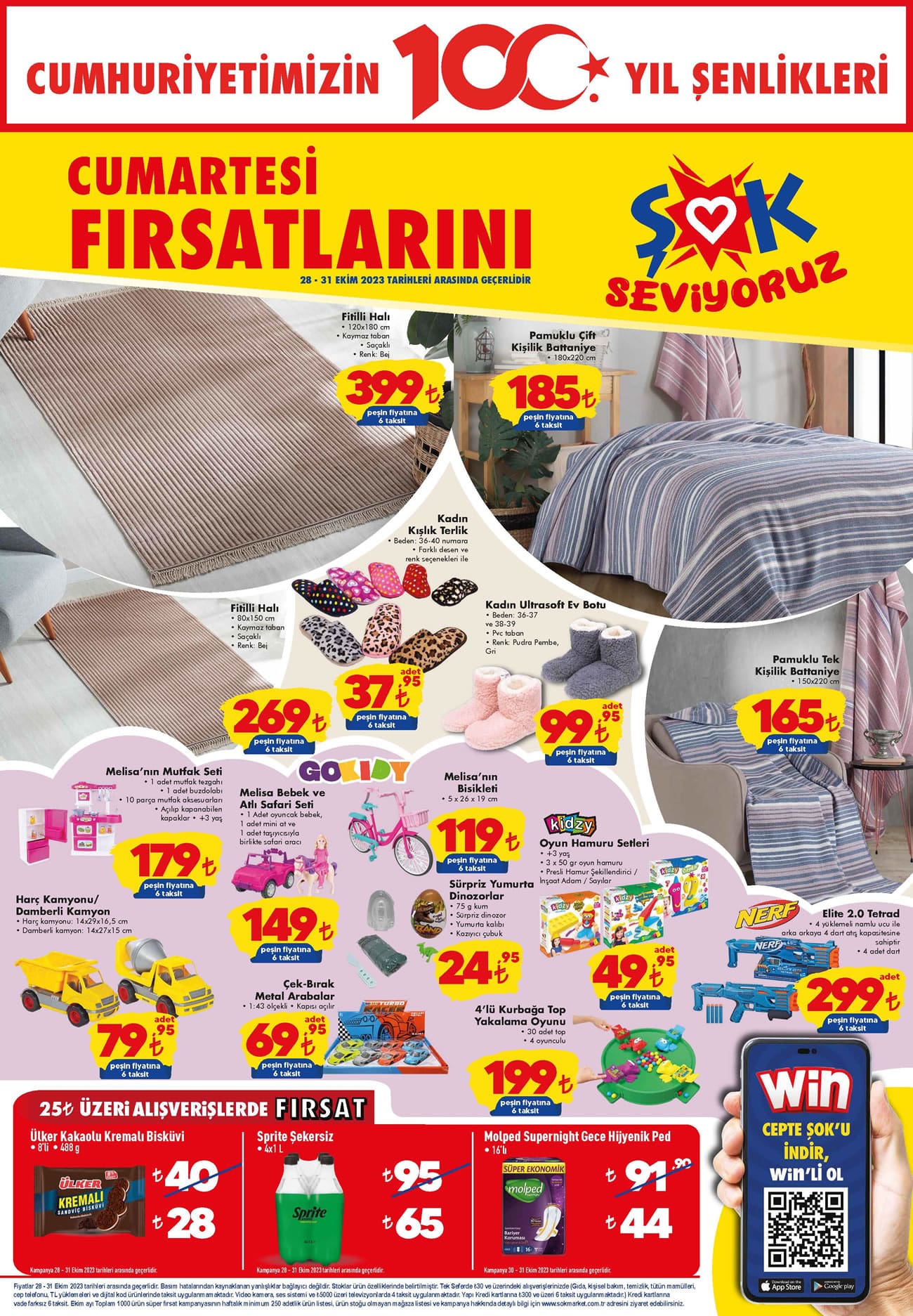 ŞOK 28 Ekim 2023 Aktüel Ürünler