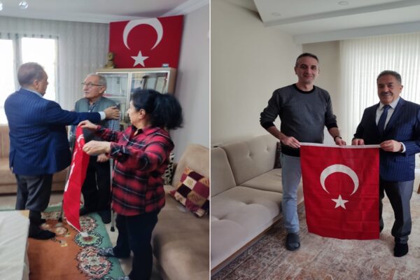 Süleymanpaşa Kaymakamı’ndan Şehit Ailelerine Ziyaret