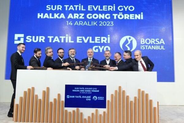 Sur Tatil Evleri GYO Borsa İstanbul’da GONG Töreniyle İşlemlere Başladı