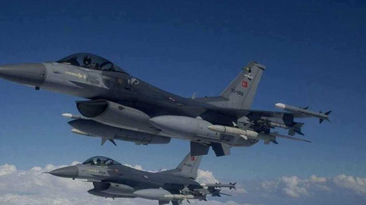suriyenin kuzeyine hava harekatı 6 hedef İmha edildi