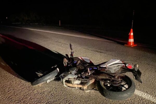 Taraklı’da Motosiklet Kazasında Sürücü Yaralandı