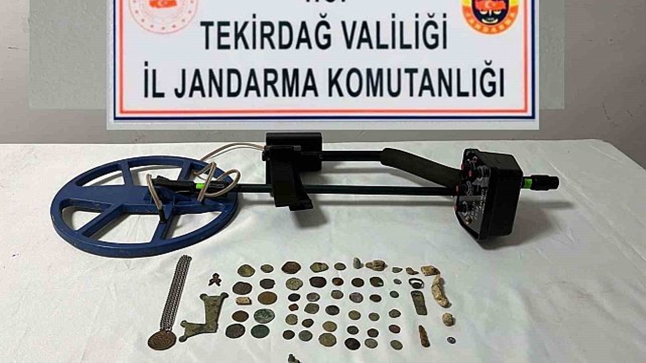 tarihi eser niteliğinde 59 obje ele geçirildi