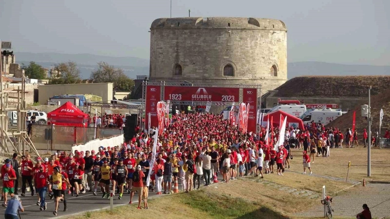 tarihi gelibolu yarımadasında uluslararası maraton heyecanı