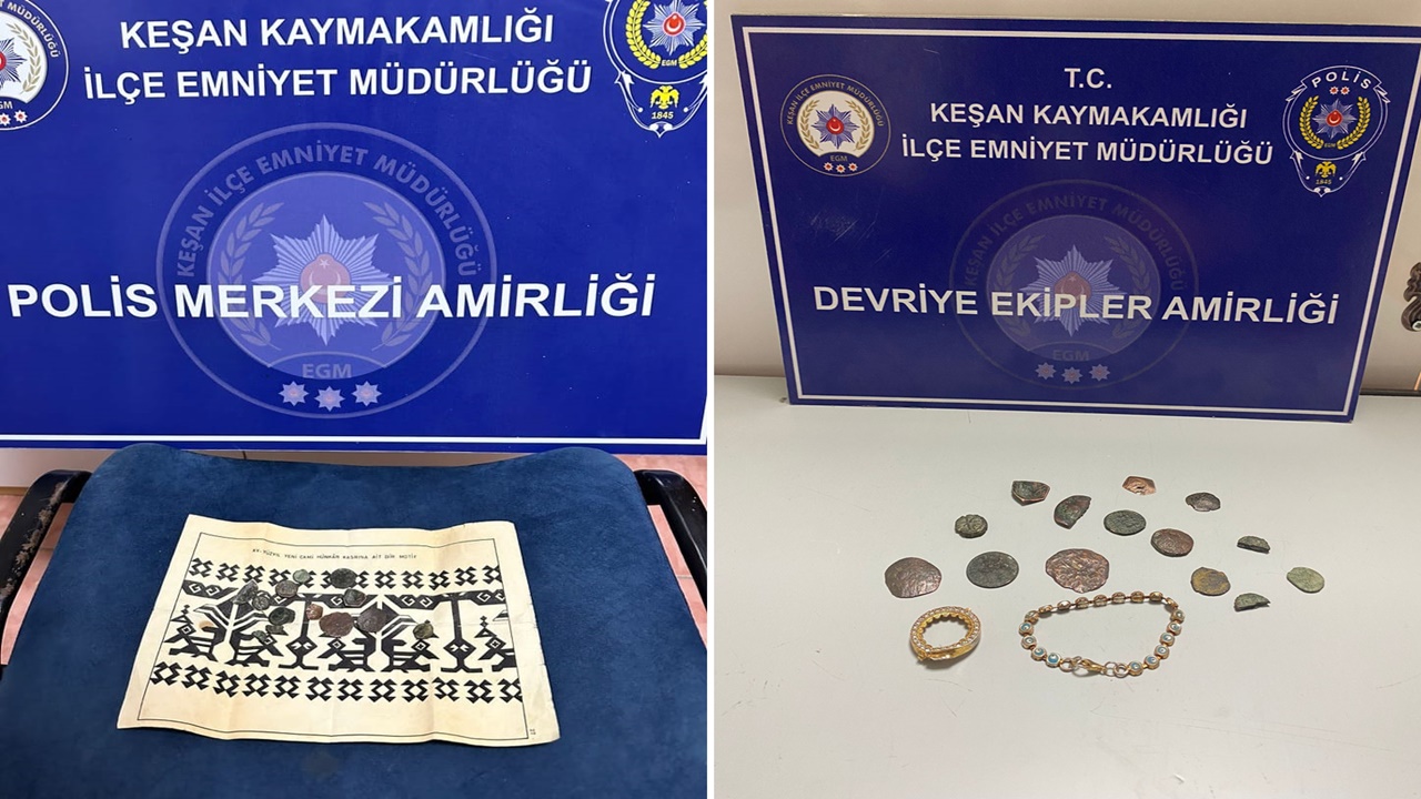 tarihi nitelikte olduğu düşünülen 709 obje ele geçirildi