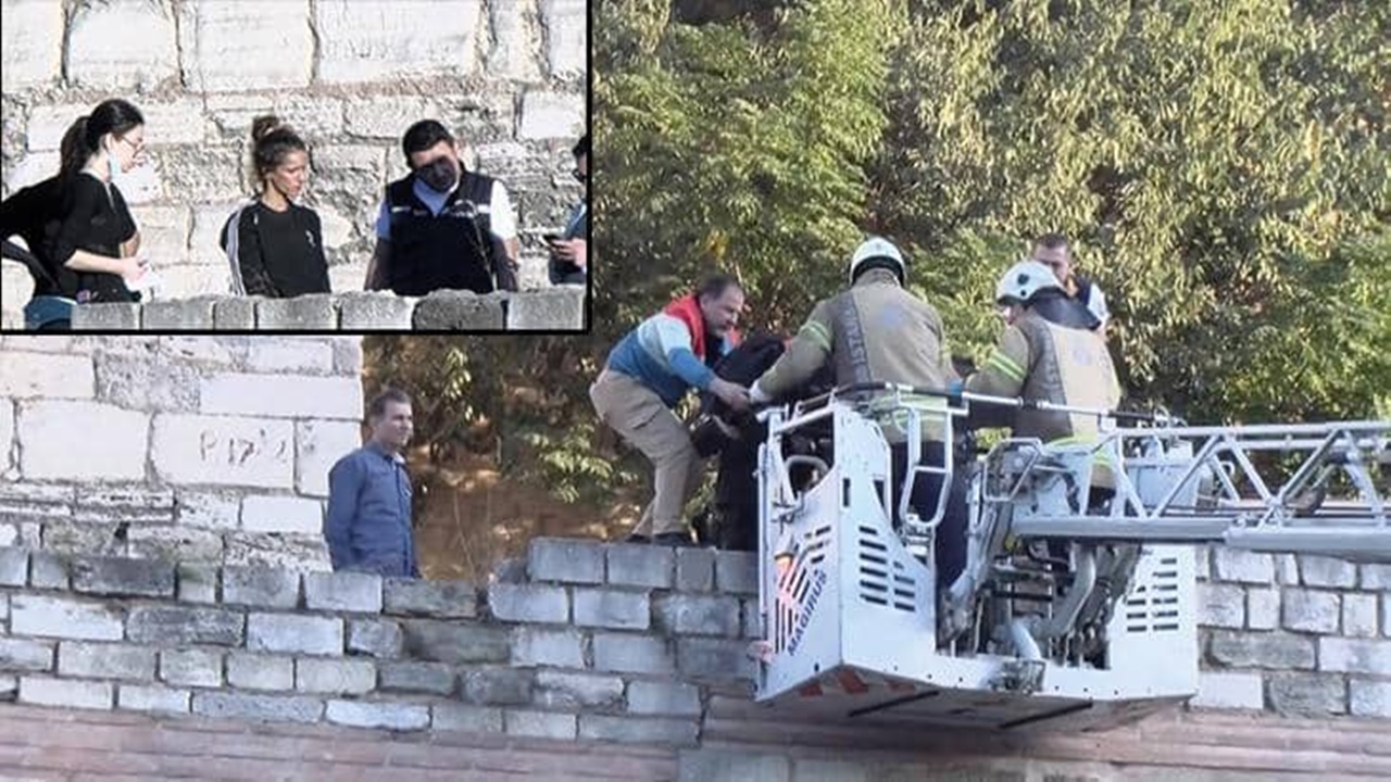 tarihi surlarda bulunan cesede İlişkin bir Şüpheli yakalandı