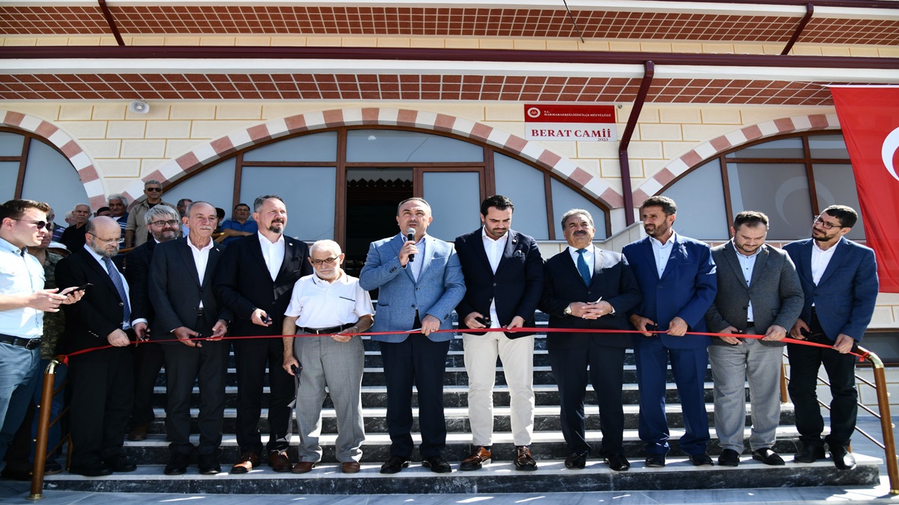 tekirdağ valisi soytürk hayırsever vatandaş tarafından yaptırılan caminin açılışına katıldı