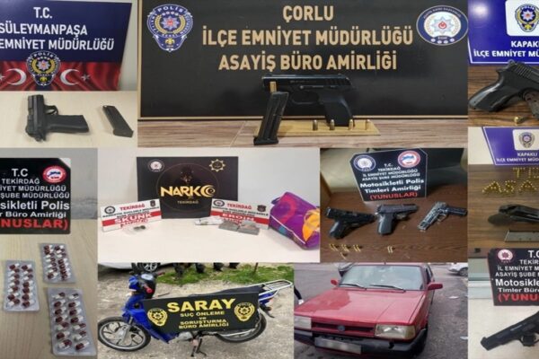 Tekirdağ’da Asayiş Uygulaması
