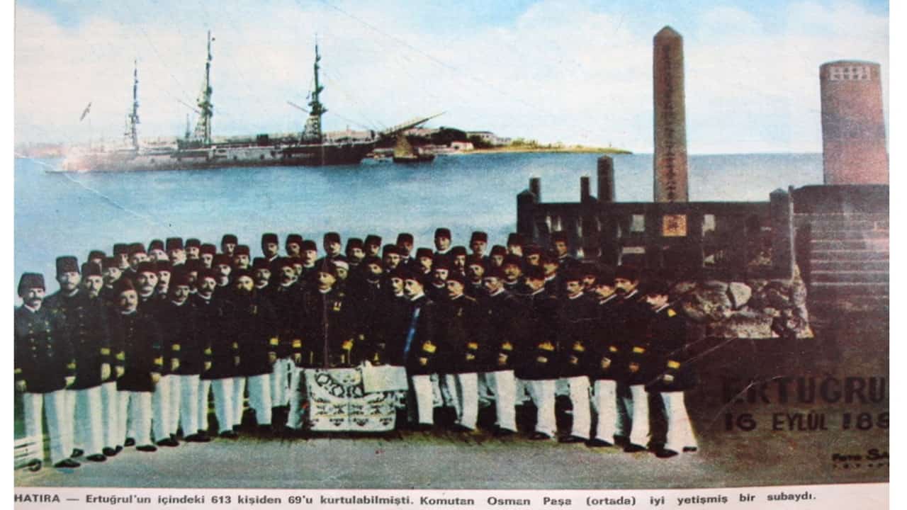 tekirdağda ertuğrul fırkateyni Şehitleri unutulmadı