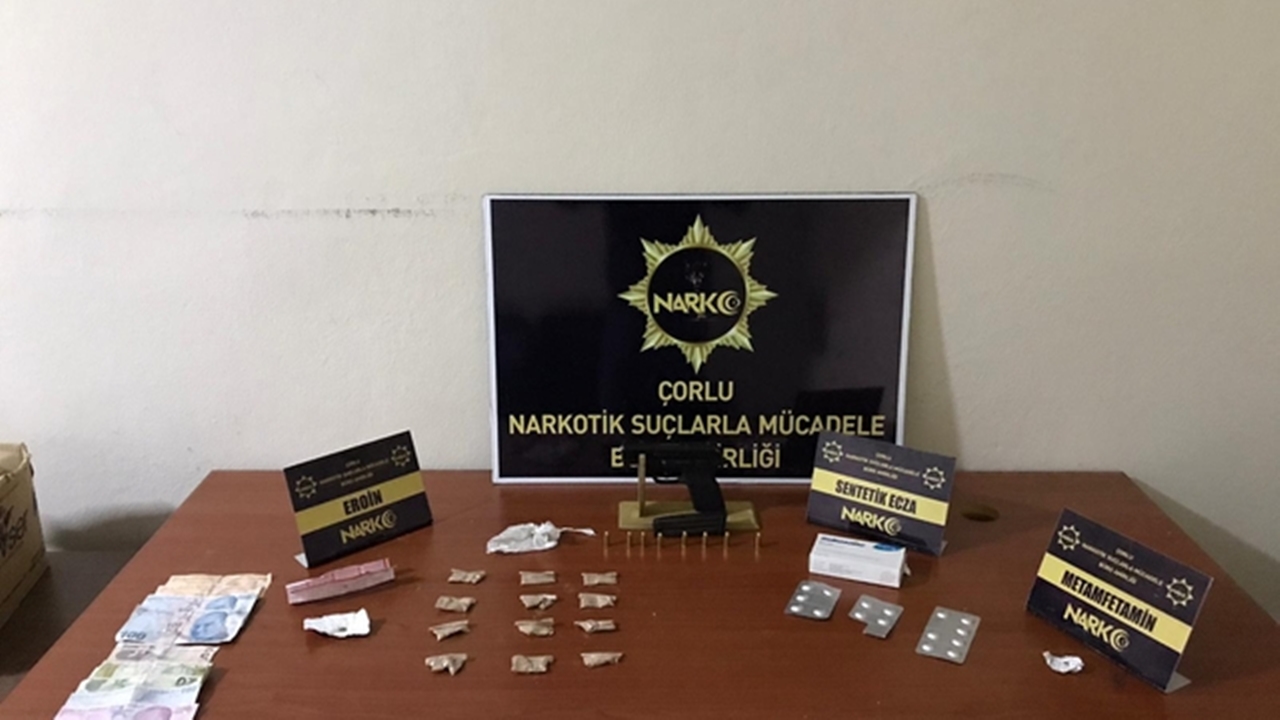 tekirdağda narkotik operasyonu 6 kişi yakalandı