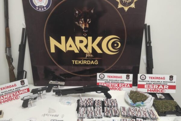 Tekirdağ’da Uyuşturucu Operasyonu: 9 Şüpheli Gözaltına Alındı