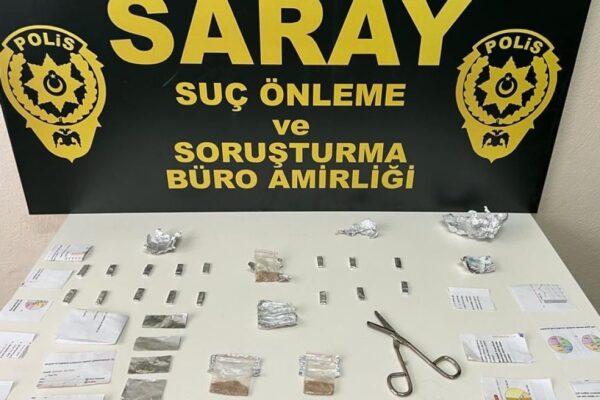 Tekirdağ’da Uyuşturucu Operasyonu