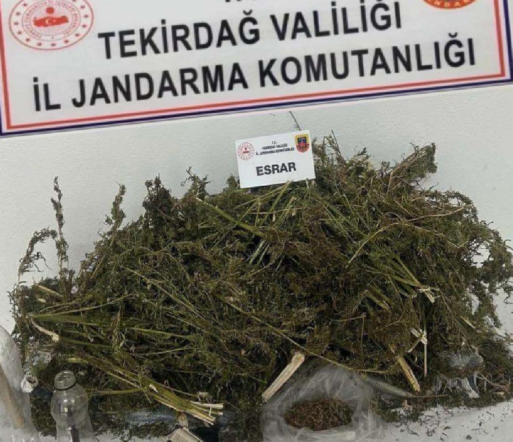 tekirdağda uyuşturucu ticareti argümanıyla 4 kuşkulu yakalandı