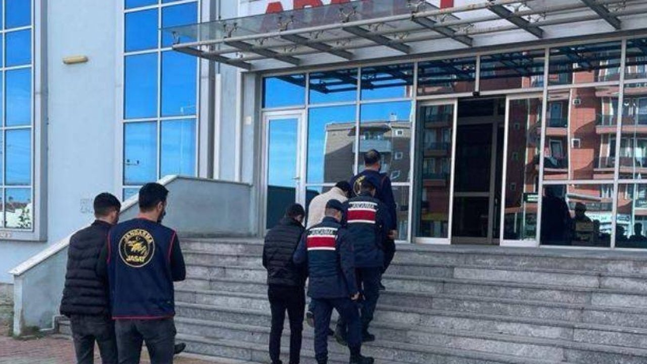 tekne motoru hırsızları tutuklandı