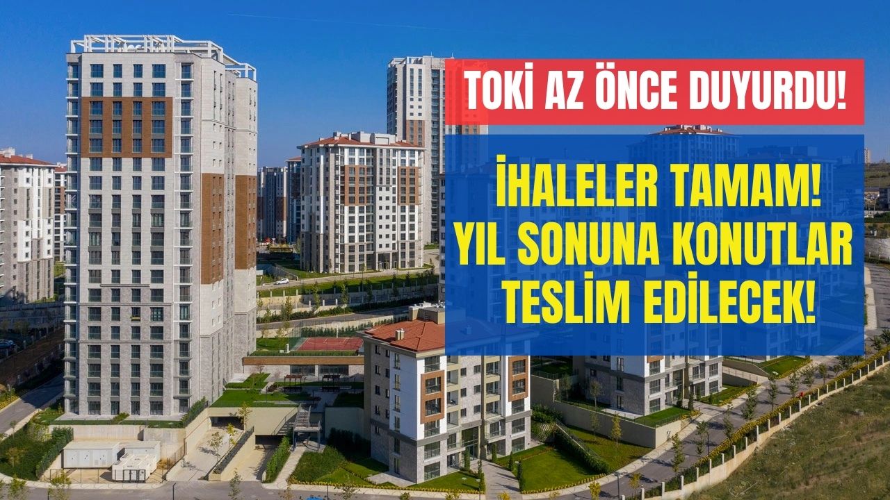 tokİ 33 bin konutun İhalesini tamamladı 2023 sonunda teslim edilecek