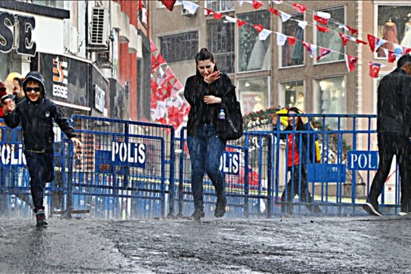 Trakya Bölgesi Sağanak Yağışın Etkisinde