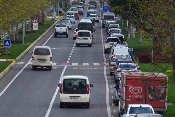 Trakya’da Motorlu Kara Taşıt Sayısı 655 Bin 530’a Yükseldi