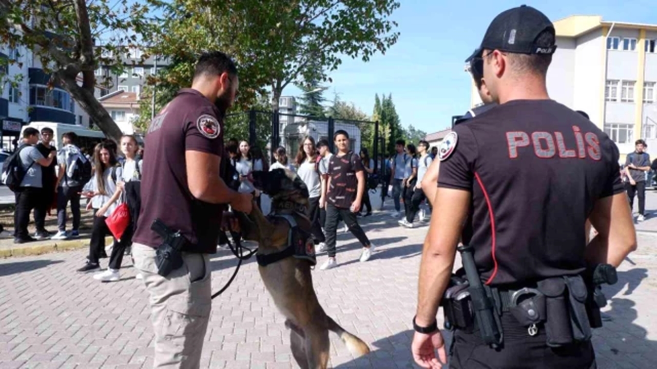 trakyada okul Çevresinde denetimler yapılıyor