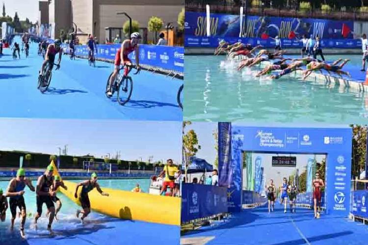 triatlon şampiyonası nefes kesiyor